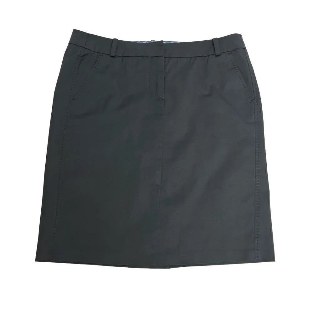 MaxMara weekend charcoal gray pencil skirt size 8